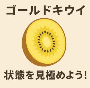 ゴールドキウイの消費期限の目安は?腐るとどうなる?安心して食べるための見極め方