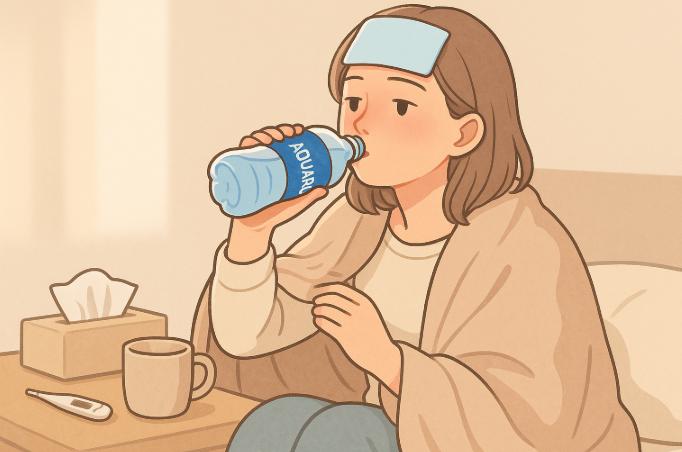 風邪のときアクエリアスはダメ？｜水分・電解質・糖分の基礎から、症状別の実践判断まで