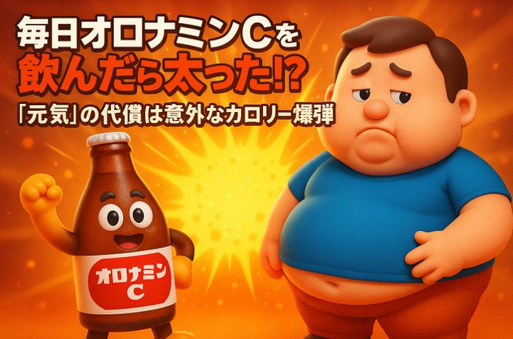 毎日オロナミンCを飲んだら太った！？“元気”の代償は意外なカロリー爆弾