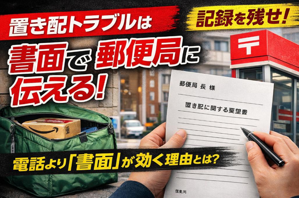 郵便局がOkippaがあるのに入れてくれない、配達されない、持ち帰られたときの対応方法