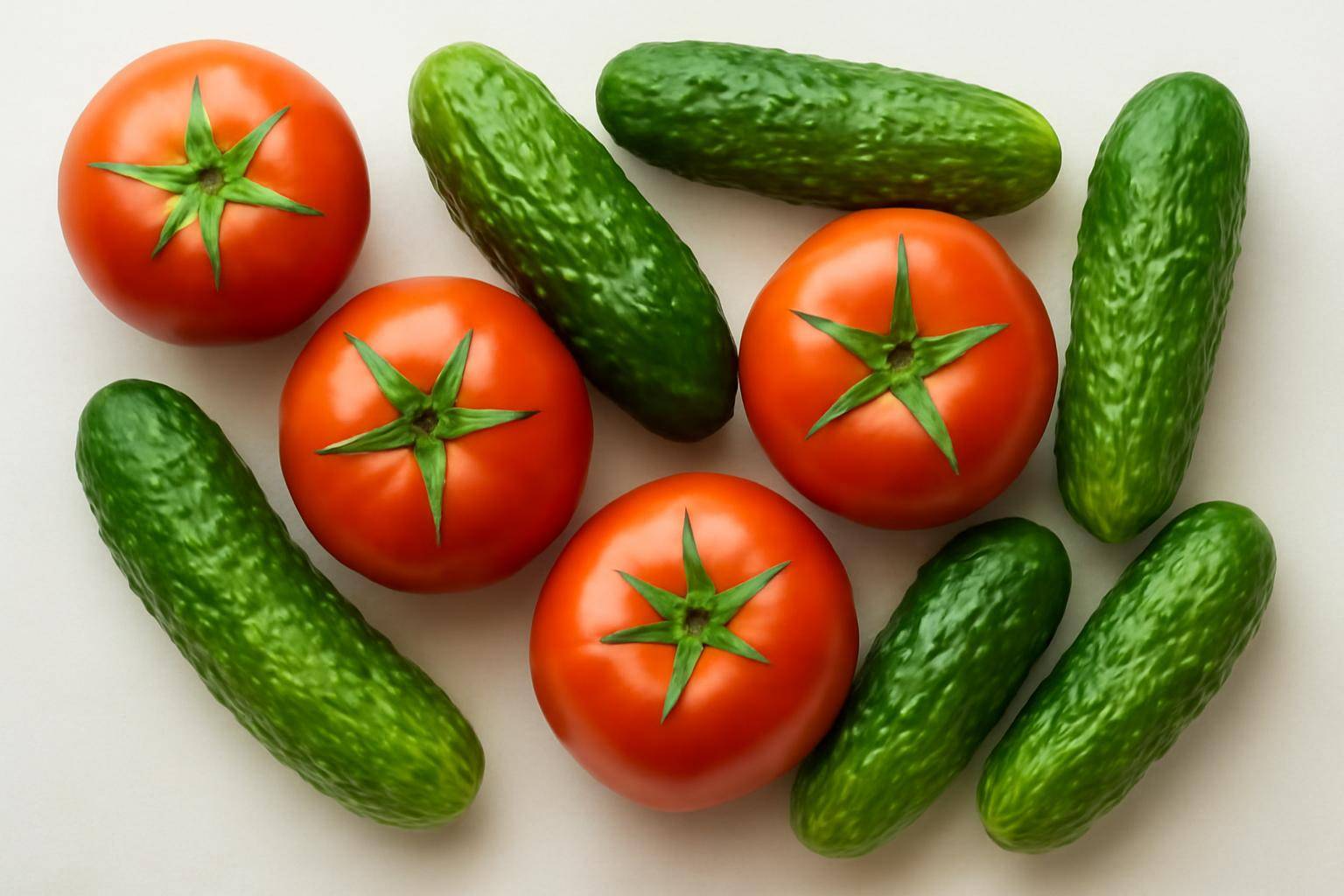 トマトときゅうりの食べ合わせは本当に悪い？栄養を最大限に引き出すコツ