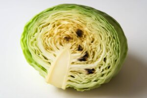 キャベツの断面が黒い時は食べられる？原因と安全な見分け方