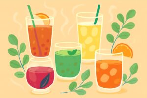 サウナで整うドリンクレシピ5選|自宅で簡単に作れる整身ドリンク