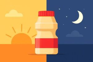 ヤクルト1000の効果を最大化する飲むタイミングは朝？夜？