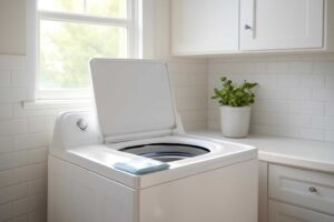 洗濯機の蓋を開けっぱなしにするとほこりが増える？清潔に保つための正しい対策と注意点