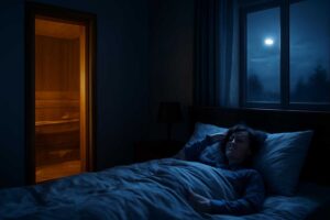 サウナは寝る前に入ると眠れない？睡眠を妨げる原因と快眠につながる正しい入り方・注意点